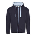 Felpa Varsity Zoodie blu / S - personalizzabile con logo