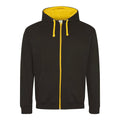 Felpa Varsity Zoodie jet black/gold / S - personalizzabile con logo