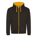 Felpa Varsity Zoodie nero / S - personalizzabile con logo
