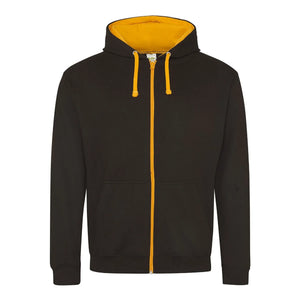 Felpa Varsity Zoodie nero / S - personalizzabile con logo