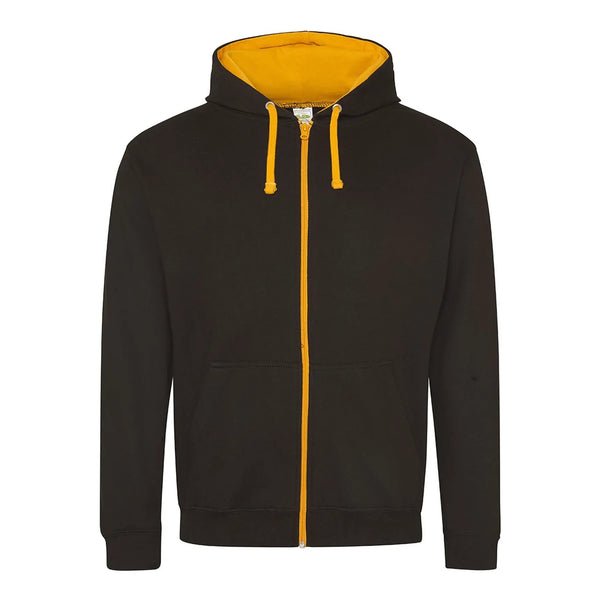 Felpa Varsity Zoodie nero / S - personalizzabile con logo