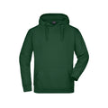 Felpa verde / S - personalizzabile con logo