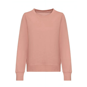 Felpa Women's Awdis Sweat rosa / XS - personalizzabile con logo