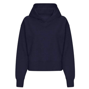 Felpa Women's Relaxed Hoodie blu / XS - personalizzabile con logo