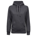 Felpa Womens hooded grigio / S - personalizzabile con logo