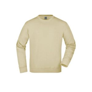 Felpa Workwear beige / XS - personalizzabile con logo
