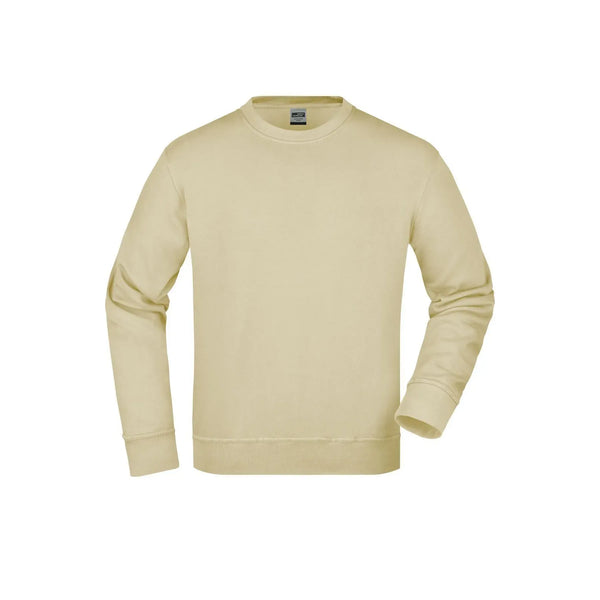 Felpa Workwear beige / XS - personalizzabile con logo