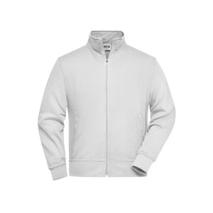 Felpa Workwear bianco / XS - personalizzabile con logo