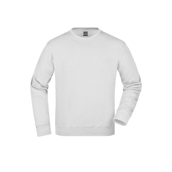 Felpa Workwear bianco / XS - personalizzabile con logo