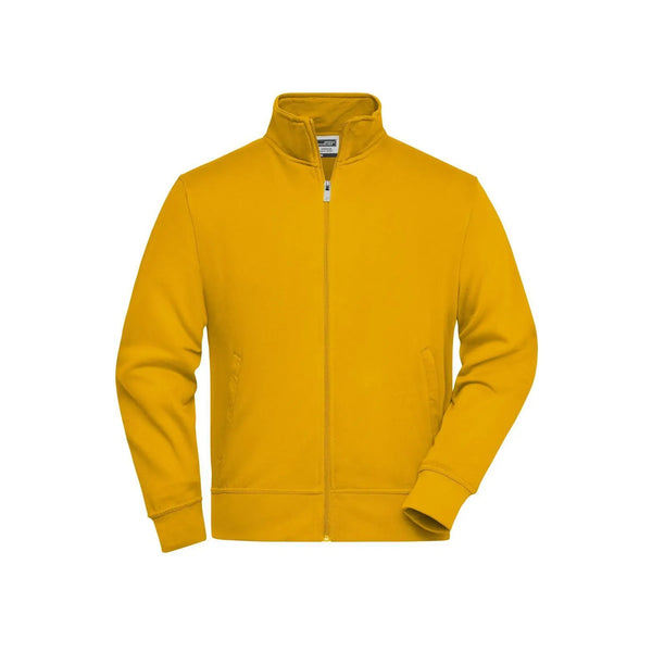 Felpa Workwear giallo / XS - personalizzabile con logo
