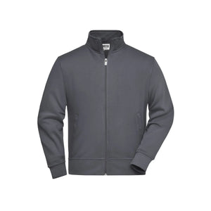 Felpa Workwear grigio / XS - personalizzabile con logo