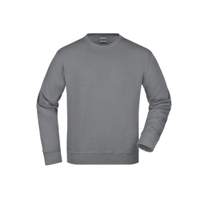 Felpa Workwear grigio / XS - personalizzabile con logo