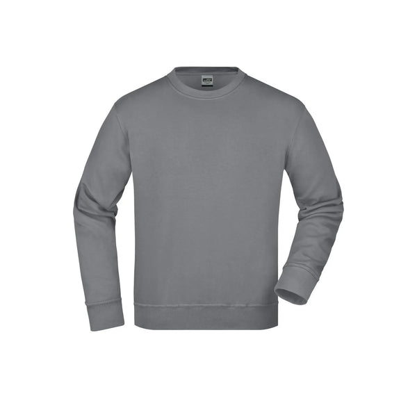 Felpa Workwear grigio / XS - personalizzabile con logo