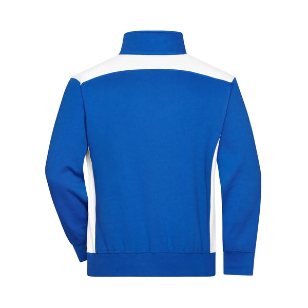 Felpa Workwear Half-zip  - Color - personalizzabile con logo