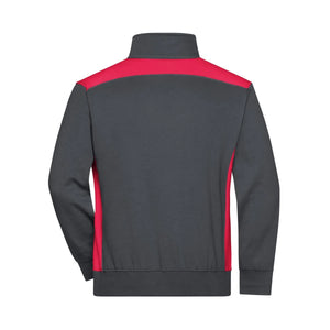 Felpa Workwear Half-zip  - Color - personalizzabile con logo