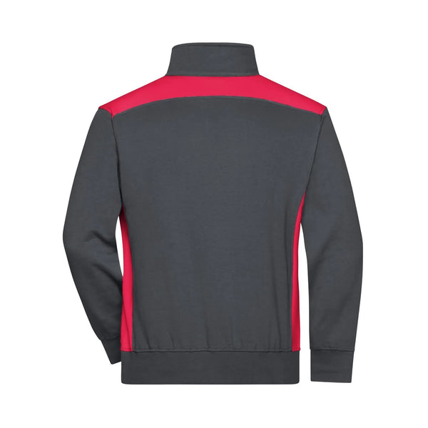 Felpa Workwear Half-zip  - Color - personalizzabile con logo