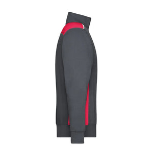 Felpa Workwear Half-zip  - Color - personalizzabile con logo