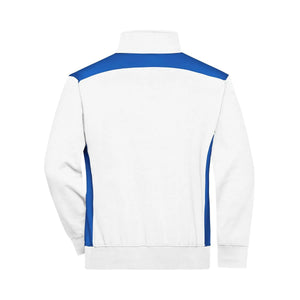 Felpa Workwear Half-zip  - Color - personalizzabile con logo