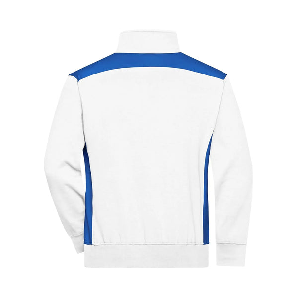Felpa Workwear Half-zip  - Color - personalizzabile con logo