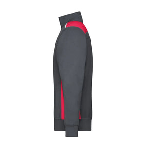 Felpa Workwear Half-zip  - Color - personalizzabile con logo