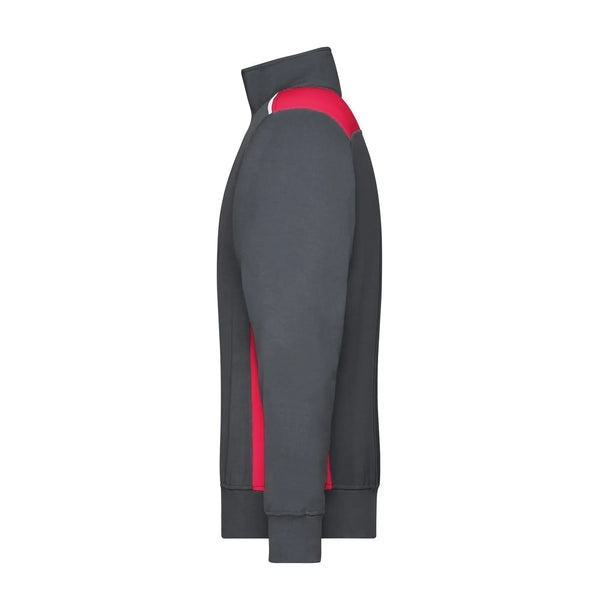 Felpa Workwear Half-zip  - Color - personalizzabile con logo