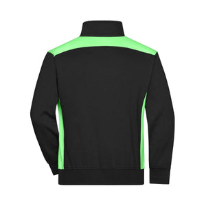 Felpa Workwear Half-zip  - Color - personalizzabile con logo
