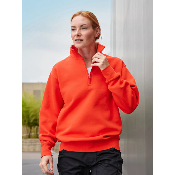 Felpa Workwear Half Zip - personalizzabile con logo