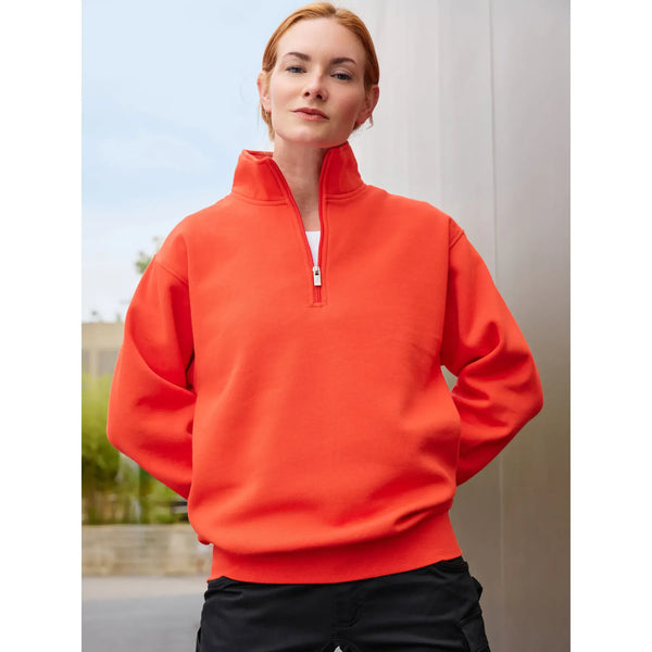 Felpa Workwear Half Zip - personalizzabile con logo