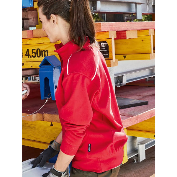 Felpa Workwear Half-zip  - Solid - personalizzabile con logo