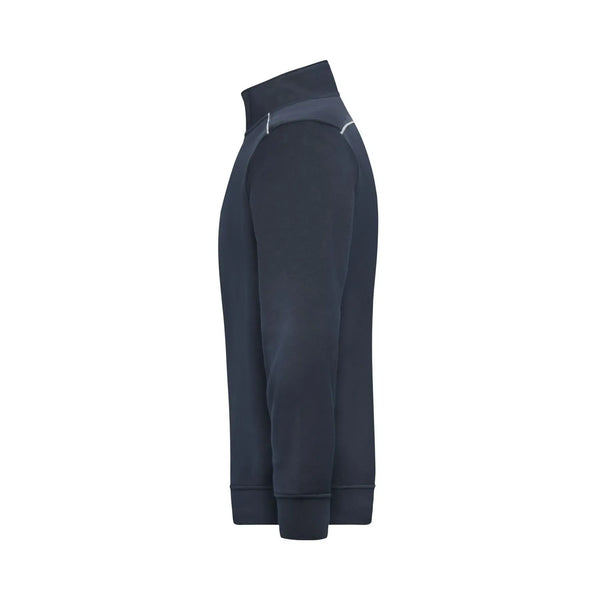 Felpa Workwear Half-zip  - Solid - personalizzabile con logo
