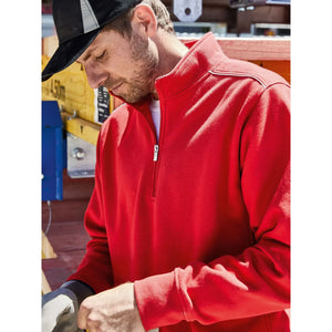 Felpa Workwear Half-zip  - Solid - personalizzabile con logo