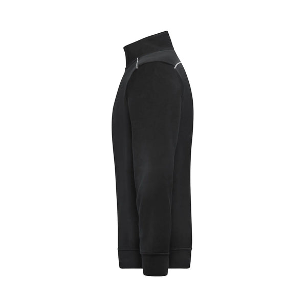 Felpa Workwear Half-zip  - Solid - personalizzabile con logo