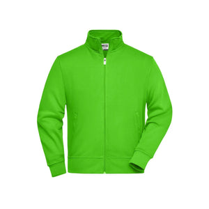Felpa Workwear lime-green / XS - personalizzabile con logo