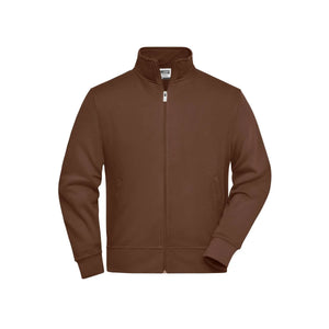 Felpa Workwear marrone / XS - personalizzabile con logo