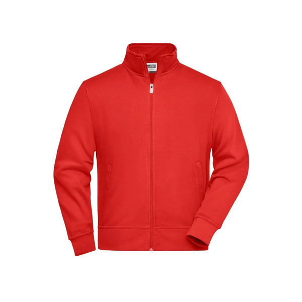 Felpa Workwear rosso / XS - personalizzabile con logo
