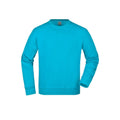 Felpa Workwear turquoise / XS - personalizzabile con logo