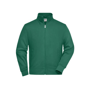 Felpa Workwear verde / XS - personalizzabile con logo