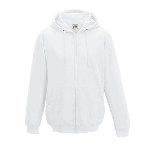 Felpa Zoodie bianco / S - personalizzabile con logo