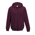 Felpa Zoodie bordeaux / S - personalizzabile con logo