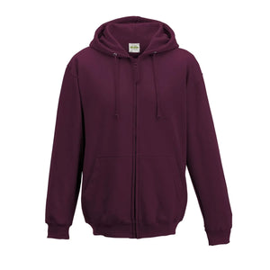 Felpa Zoodie bordeaux / S - personalizzabile con logo