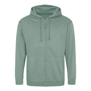 Felpa Zoodie dusty green / S - personalizzabile con logo