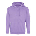 Felpa Zoodie viola / S - personalizzabile con logo