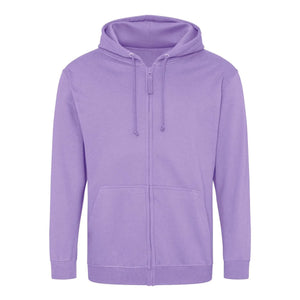 Felpa Zoodie viola / S - personalizzabile con logo