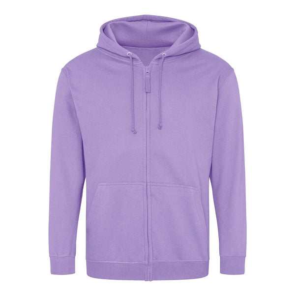 Felpa Zoodie viola / S - personalizzabile con logo