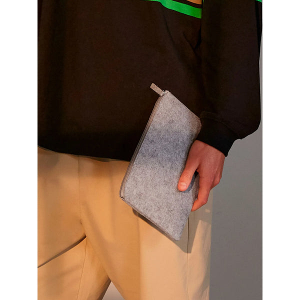 Felt accessory Pouch - personalizzabile con logo