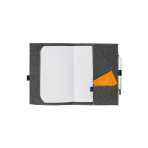 Felt Cover ECO M grigio - personalizzabile con logo