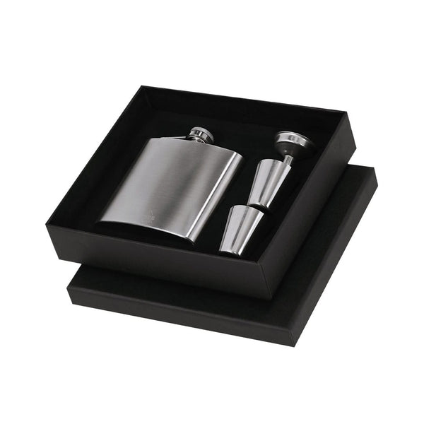 Fiaschetta Almaz color argento - personalizzabile con logo