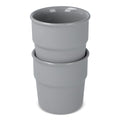 Fika set di 2 tazze da 280 ml Grigio - personalizzabile con logo