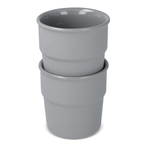 Fika set di 2 tazze da 280 ml Grigio - personalizzabile con logo