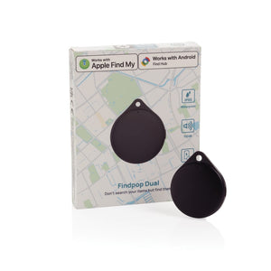 Finder Findpop Dual in plastica riciclata RCS nero - personalizzabile con logo
